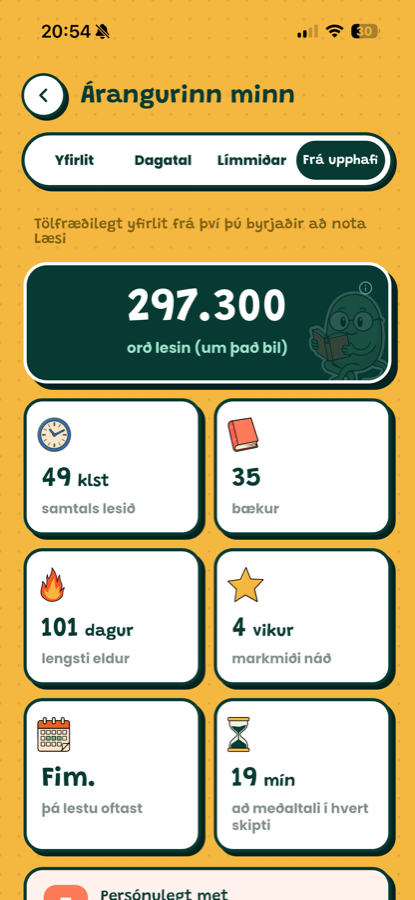 Frá upphafi 1